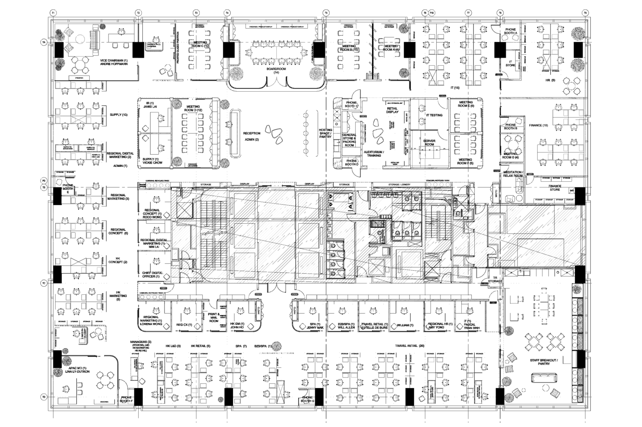 Loccitane HQ plan1